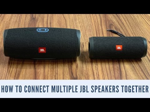 Comment connecter plusieurs enceintes JBL ensemble