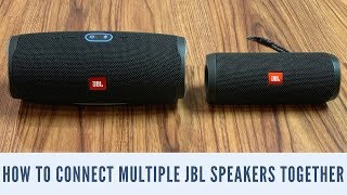 How to Connect Jbl Speakers Together  