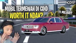 Mobil Mewah Paling Mahal di CDID Update - Car Driving Indonesia Update (Roblox)