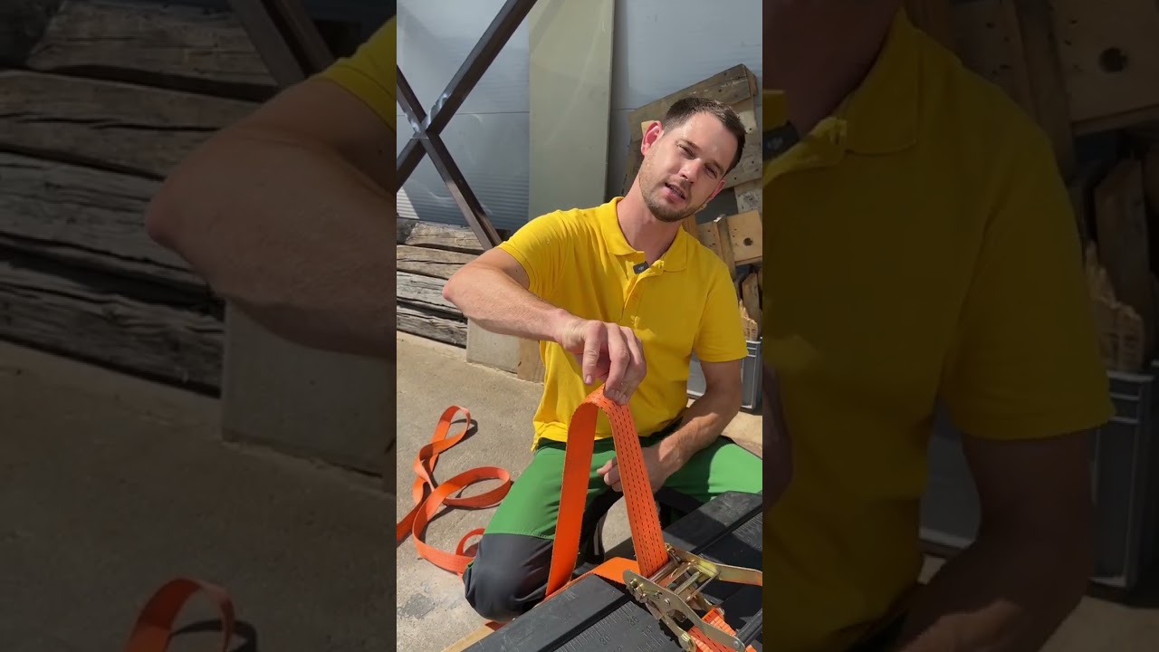 Kako z gurtno privežeš tovor 📦  