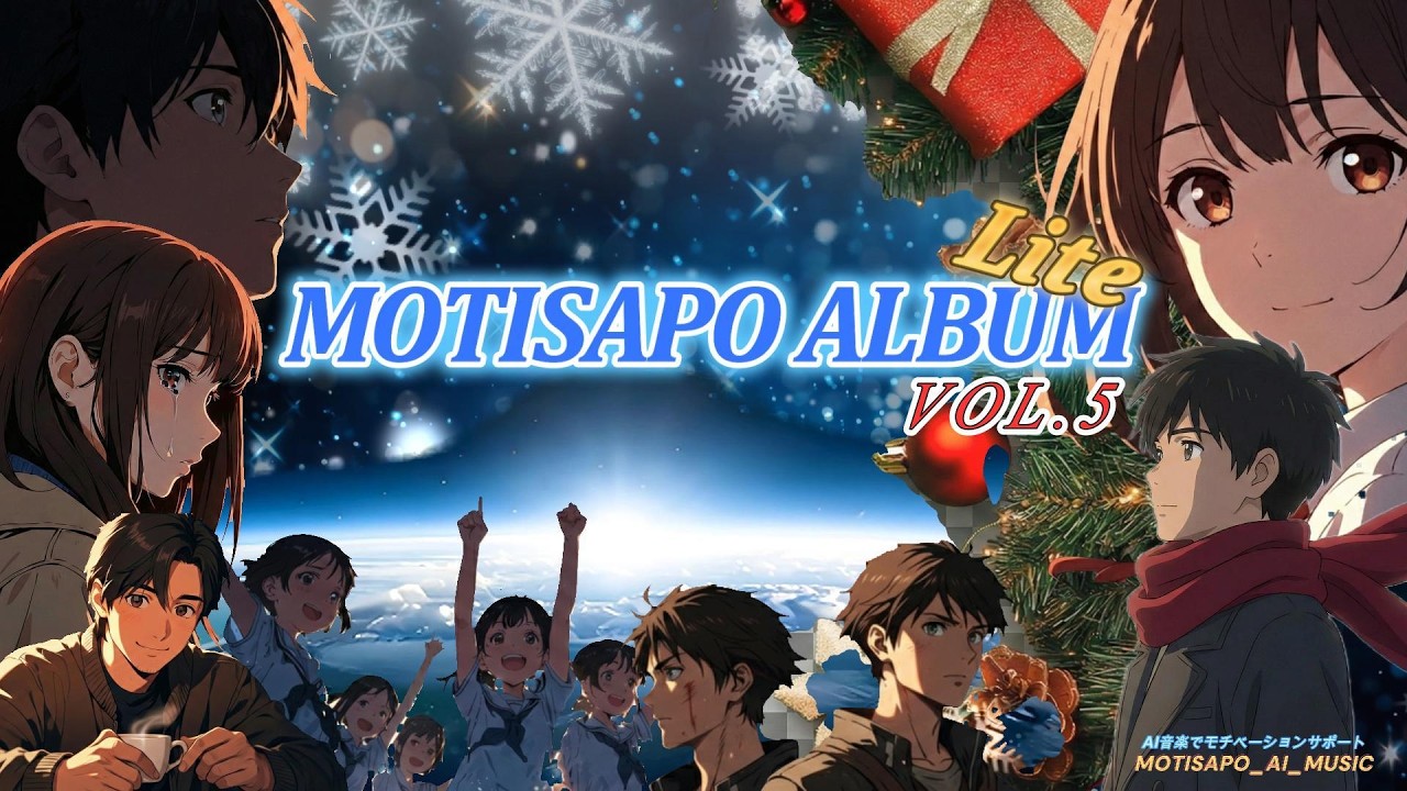 【アルバム】聞き流し専用アルバム「MOTISAPO ALBUM Lite」VOL.5 モバイル環境でもモチベーションアップ！