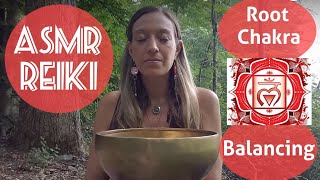 ASMR Reiki Root Chakra Healing ~ Soft Spoken | Tibetan Singing Bowl, Selenite Wand & Essential Oil screenshot 2