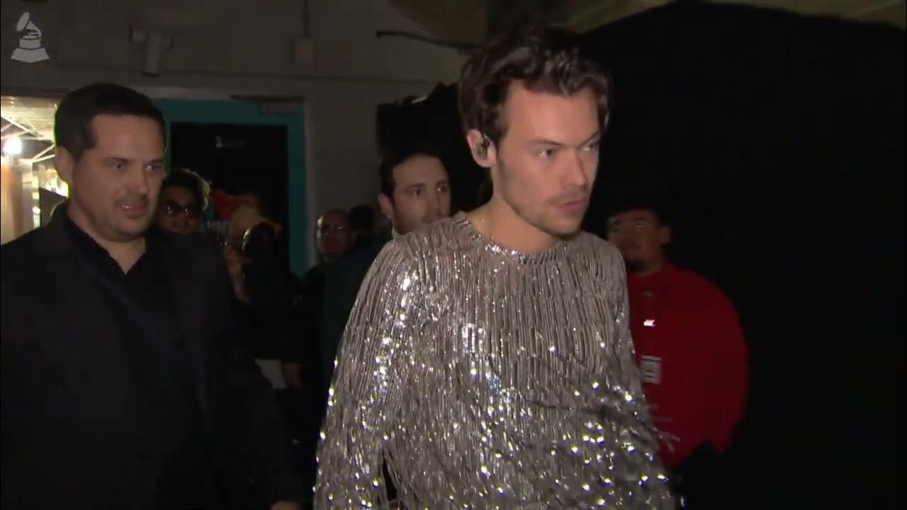 HARRY STYLES Backstage At The 2023 GRAMMYs YouTube