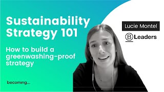 Sustainability strategy 101: How startups can build a greenwashing-proof sustainability strategy