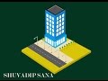 isometric house drawing tutorial 3d bulding design | vector bulding isometric house drawing tutorial 3d bulding design | vector bulding