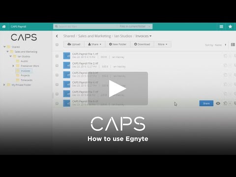 How to Use Egnyte Tutorial