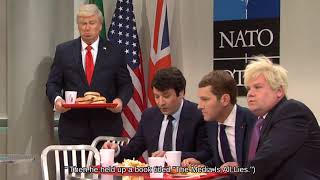 ‘S.N.L.’: Paul Rudd, Jimmy Fallon and James Corden Rule the NATO Cafeteria - The...