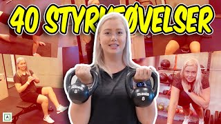 40 Styrkeøvelser for nybegynnere på gymmen! by Agnetesh 15,373 views 1 year ago 16 minutes