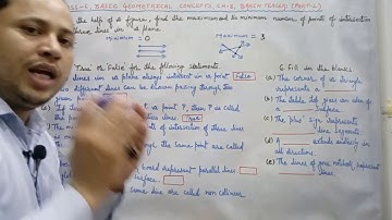 DAV Class 6 Maths Basic Geometrical Concepts Chapter 8 Brain Teasers Qns. 4 to 6 (Part-2)