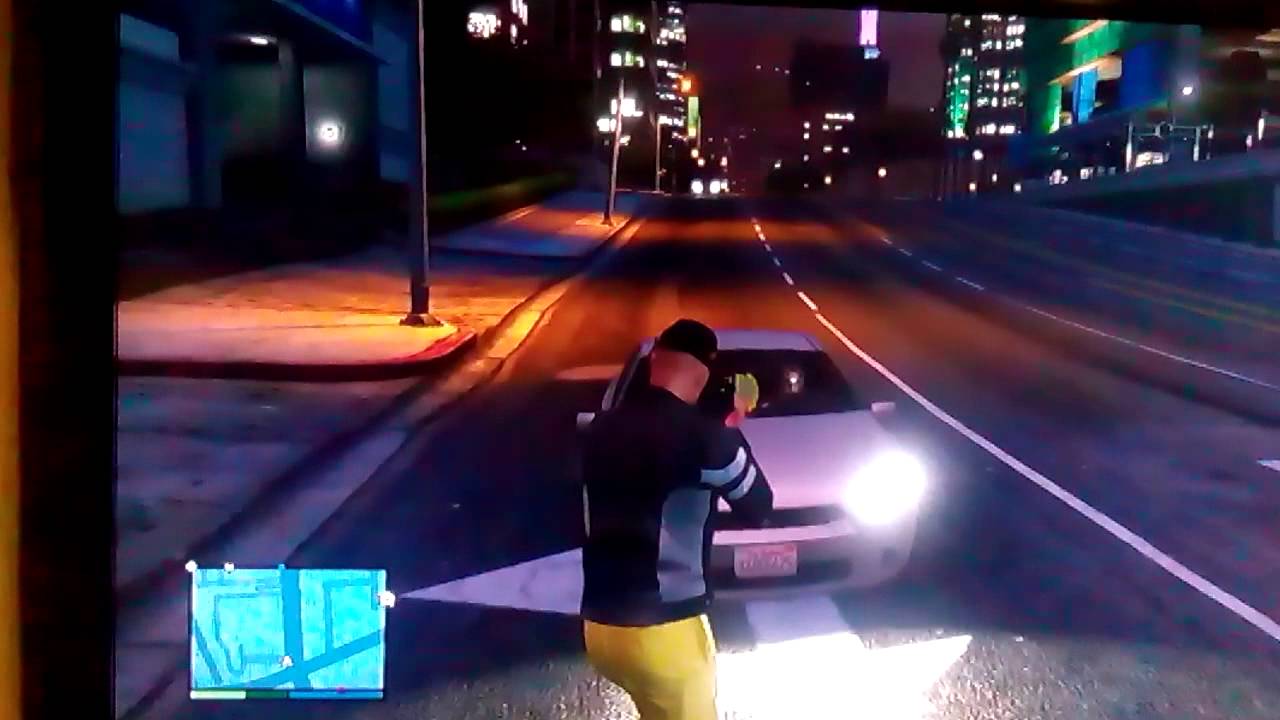 Пистолет,автомат,дробовик! Реакция водителей