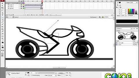 How To Do Easy Animation In Animation On Flash CS3 Pro