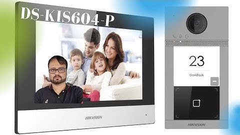 HIKVISION DS-KIS604-P Smart Video Intercom Kit