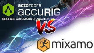 Mixamo vs AccuRig - Best Auto Rig a Character