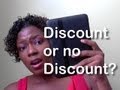 When to give a discount
