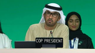 Le président de la COP28 appelle les pays à trouver un 