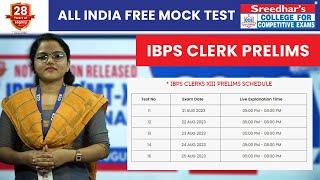 All India Free Online Mock Test/Practice Test/Test Series For Bank  - IBPS  CLERK  Exam screenshot 5