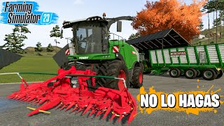 DO NOT DO THIS!  Farming Simulator 23, FORAGE HARVESTER & BIO GAS screenshot 4