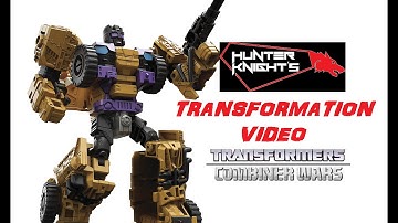 How to transform SWINDLE Combiner Wars Transformation instructions
