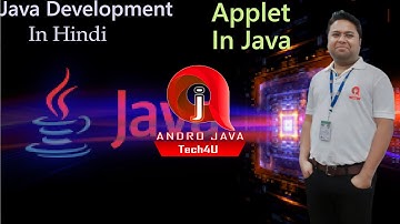Introduction to Applet in Java Hindi Part - 2 ||Core Java || " GUI [AWT & SWING ]" || Java Swing GUI