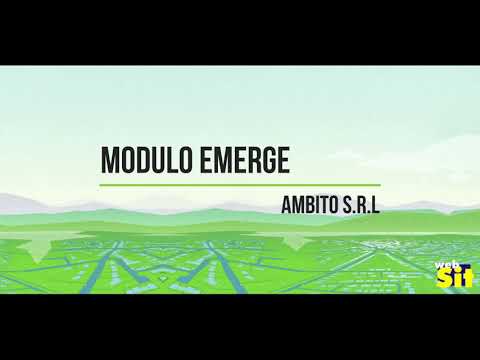 Modulo Emerge - Protezione Civile di WebSIT®