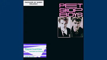 Opportunities (Let's Make Lots Of Money) [New York Demo] (Original Bobby Orlando Mix) 1984