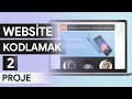 HTML ve CSS ile Websitesi Yapıyoruz | HTML & CSS Dersleri