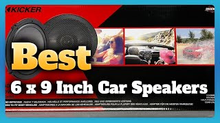 6 Best 6 x 9 Inch Car Speakers for Bass