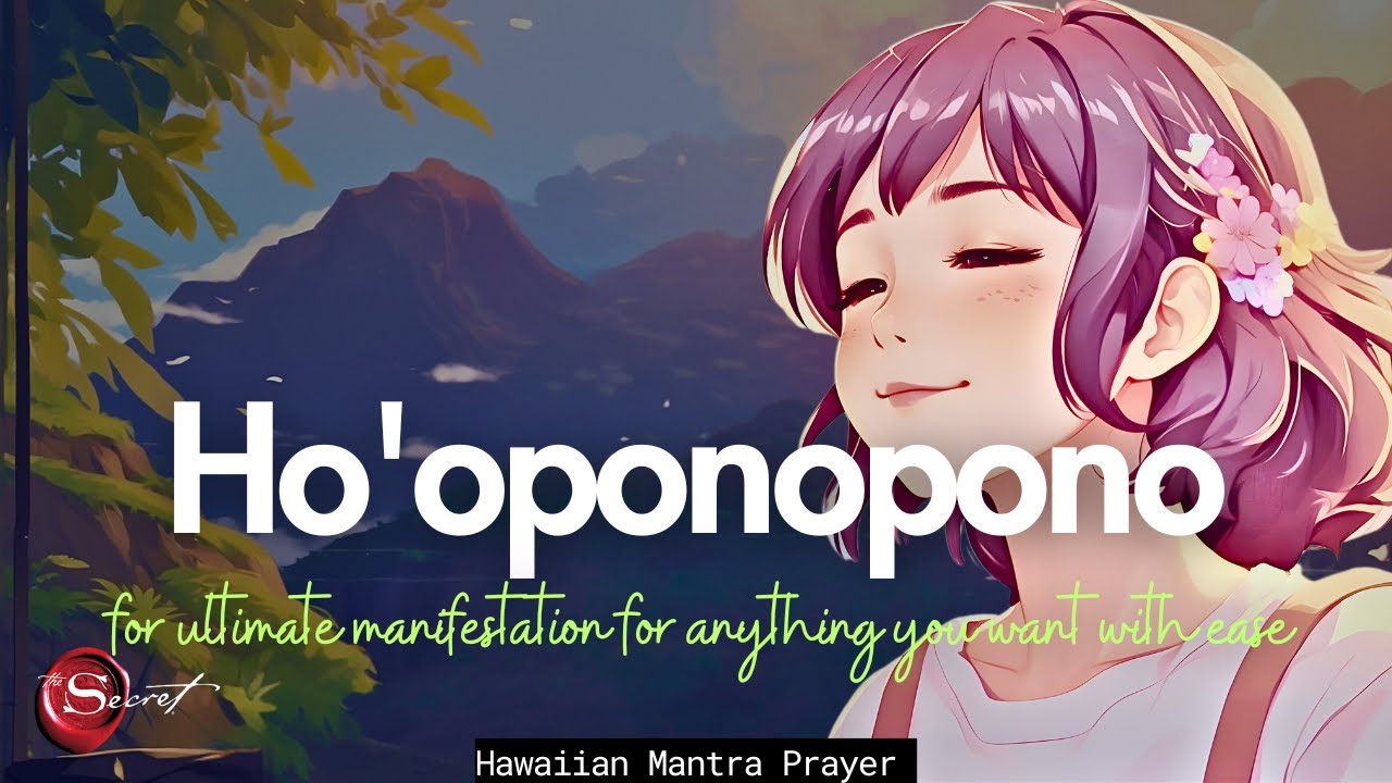 HO'OPONOPONO PRAYER FOR ULTIMATE MANIFESTATION FOR ANYTHING YOU WANT WITH EASE| 1-HOUR TAPE (999HZ)