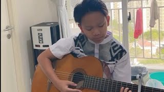 FAREL PRAYOGA NUNGGU BERBUKA PUASA‼️SAMBIL LATIHAN GITAR LAGU RAMADHAN