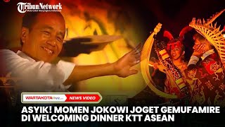 Asyik! Jokowi Goyang Maumere di Welcoming Dinner KTT Asean Labuan Bajo