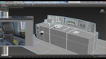 3dsmax tutorials, Tutorial on Modeling a Wag 7 Locomotive Interior in 3dsmax ( Part 3)