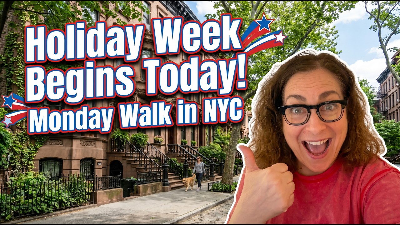 LIVE ☀️ Monday Morning in NYC - Beginning of the Holiday Week! 🇺🇸 #nyc #life