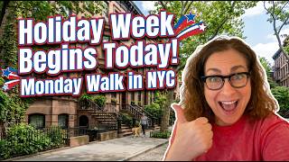LIVE ☀️ Monday Morning in NYC - Beginning of the Holiday Week! 🇺🇸 #nyc #life