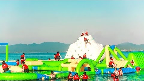 Công viên nước bơm hơi Coto Park - PYS Travel