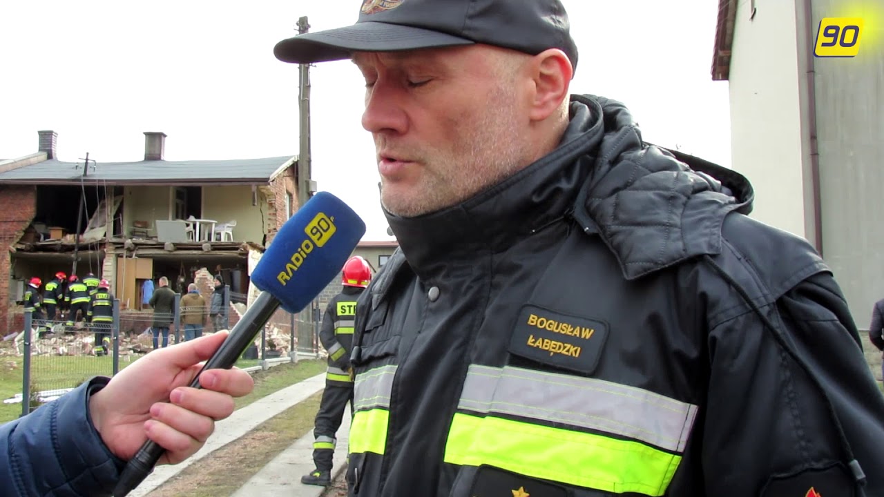 Wybuch butli z gazem w Bełku