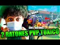 RG4 EL MEJOR SE ENFRENTA A LOS 2 RATONES EN 1 VS 2 * Y LES DA UNA LECCION* epico l FREE FIRE