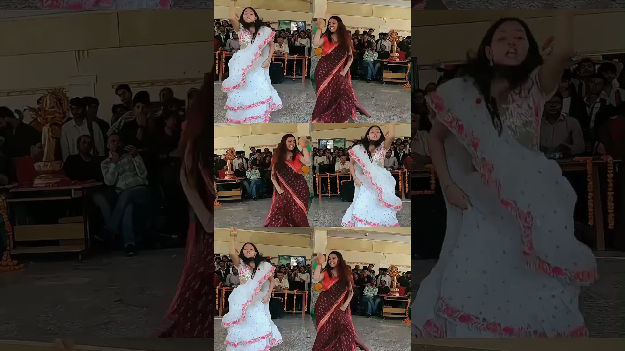 Grooving to the beat at DSEU! Manasvi and Shamia💃✨ #DanceVibes #CampusLife #dseu #dance #college