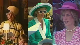 Princess Diana singing compilation