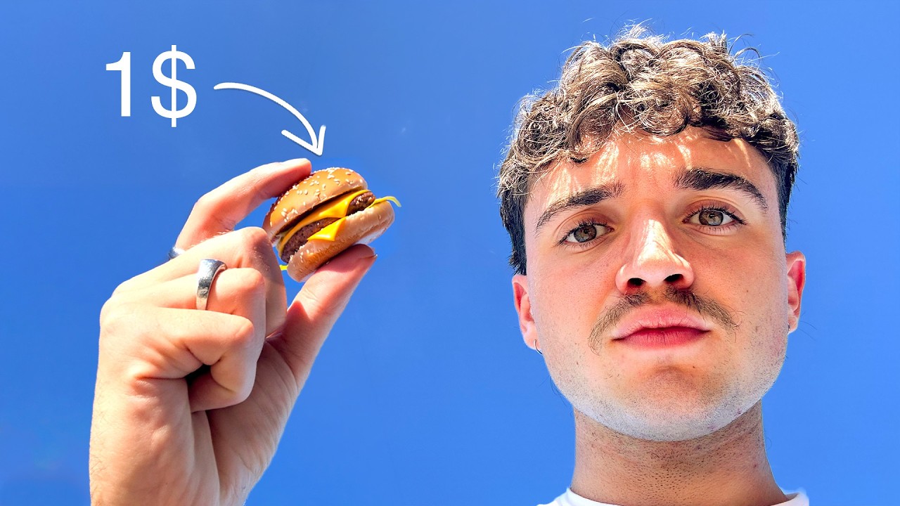 J'ai testé l'item le moins cher de chaque Fast Food