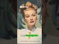 Lucille Ball's Bold Pregnancy Move: Banned on TV! 📺 #LucilleBall #OldHollywood  #classictv  #history