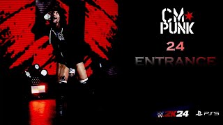 WWE 2K24 - CM PUNK 24’ Entrance Looks Amazing! |PS5|