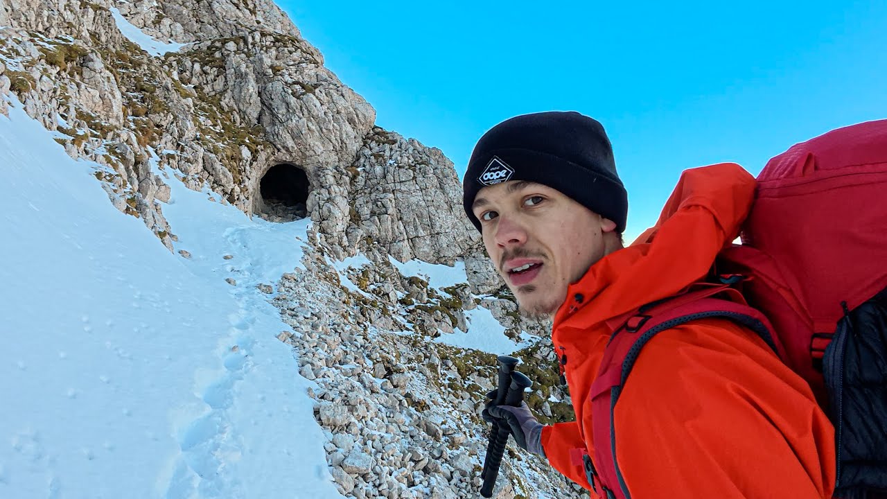 Overnight in a WW1 Alpine Hideout