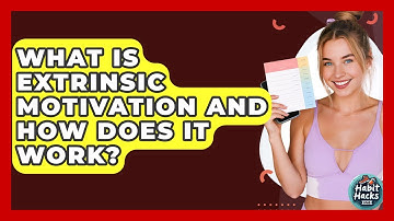 What Is Extrinsic Motivation And How Does It Work? - Habit Hacks Hub