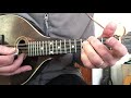 Amazing Grace, easy  mandolin tutorial