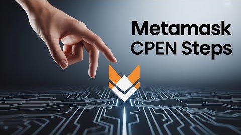 HOW TO ADD CPEN CONTRACT ADDRESS TO METAMASK (QUICK & EASY)