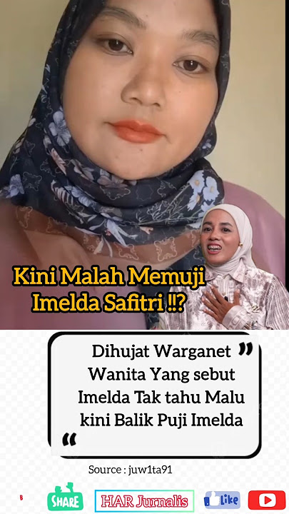 Female netizens criticized Imelda for being shameless, but now she's praising Imelda back!