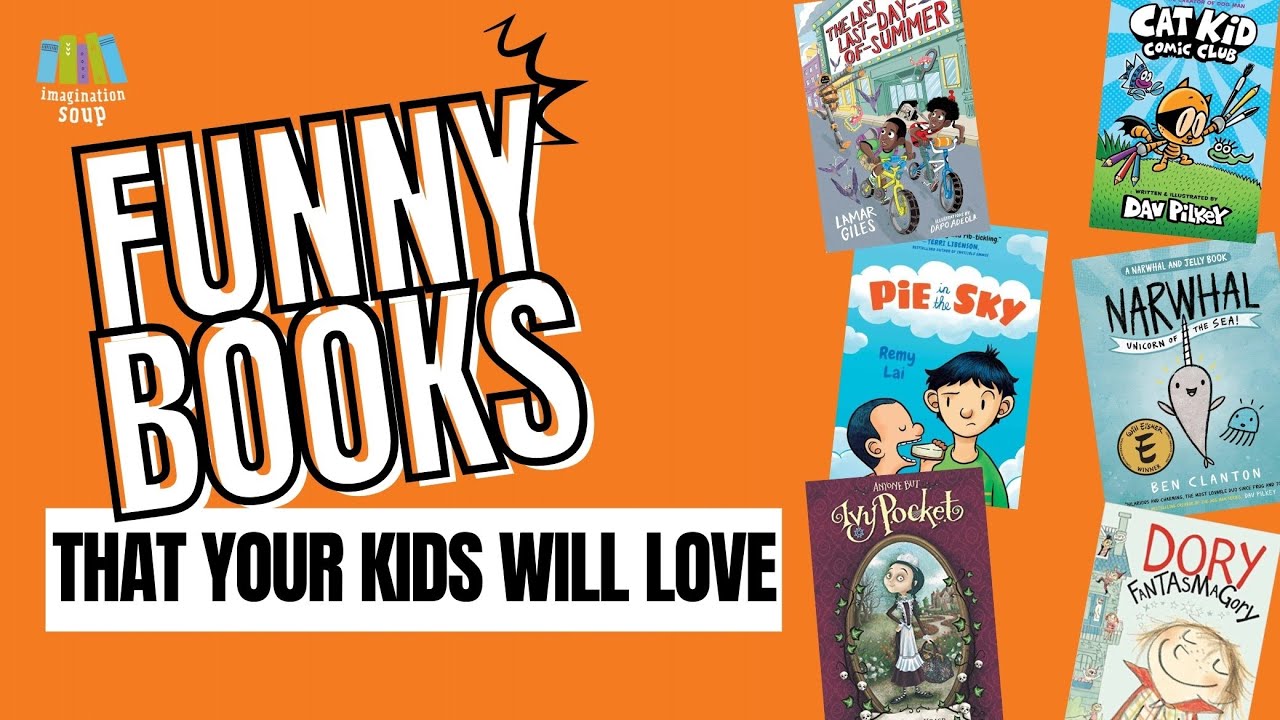 100 Funny Books for Kids (That They'll Love)