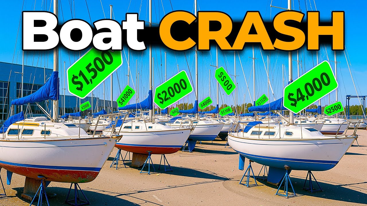 ⁣Boat Market COLLAPSE: Prices Are Falling and Owners Are PANICKING