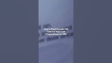 How to Read Hyundai PIN Code For All Keys Lost Programming via OBD by Autel IM508