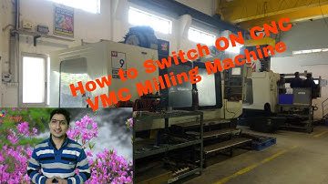#CNC MILLING MACHINE: #vmc #How to #switch #ON #CNC #Verticle #Milling #CNC machine #oncnc